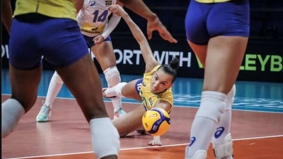 Vôlei feminino: Brasil derrota o Japão no tie-break e garante vaga