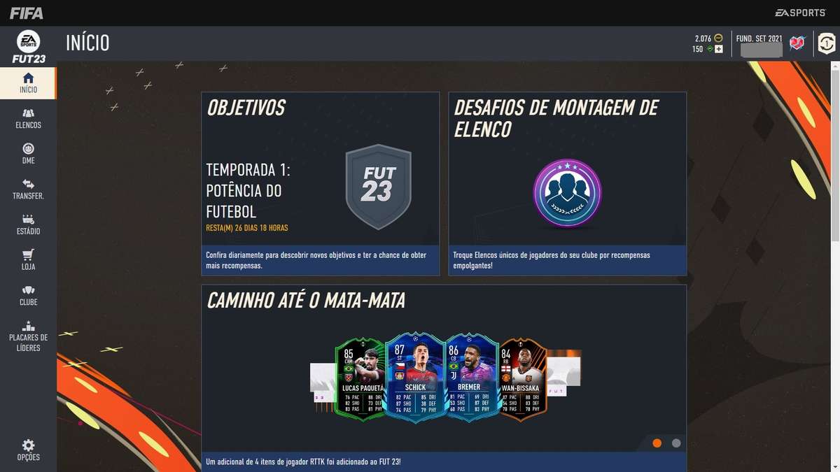 FIFA 23 revela as datas de lançamento dos aplicativos Web e Companion 