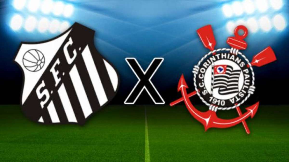 Santos x Corinthians: onde assistir ao vivo hoje? Veja horário