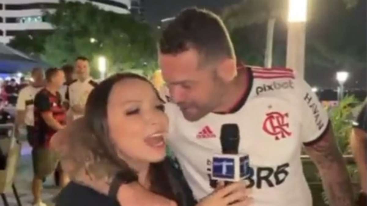 Namorada de jogador do Flamengo se revolta com críticas e dispara contra  jornalista, Flamengo