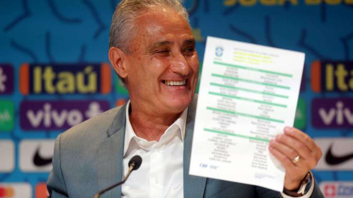 Tite anuncia lista de convocados para Copa da Rússia