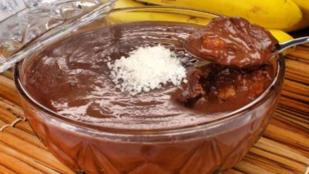 Receita chimia (doce) de banana (medida em porções)