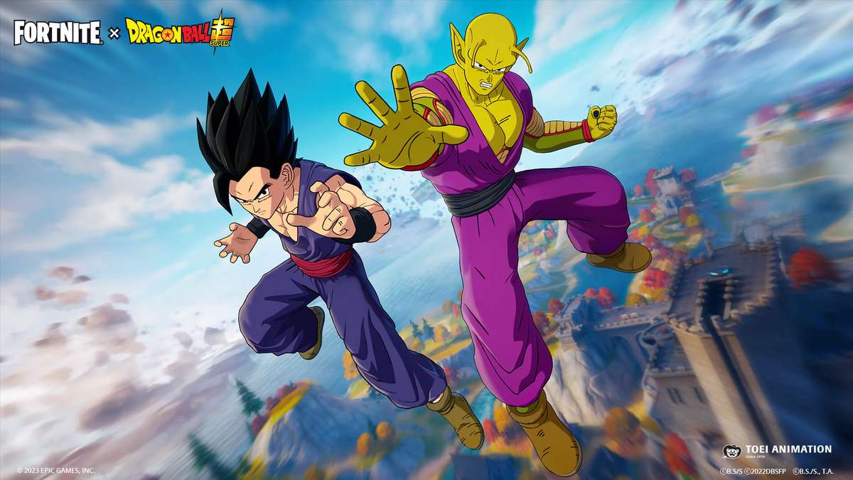 Fortnite recebe Gohan e Piccolo de Dragon Ball