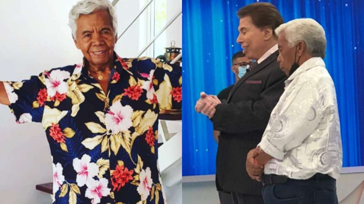 Roque manda construir painel de fotos com Silvio Santos em casa -  Entretenimento - R7 Famosos e TV