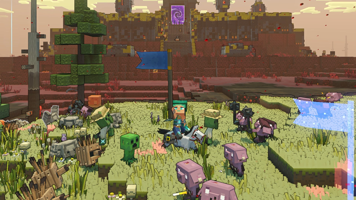 Minecraft Legends brings action and strategy to the world of Mojang