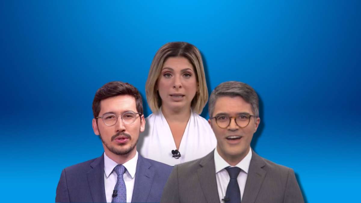 Âncora enfrenta 4 falhas na GloboNews e chama o intervalo