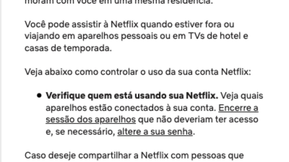 Chega de Netflix”: usuários se revoltam com a taxa extra que a plataforma  está cobrando para quem compartilha a senha — eles realmente podem fazer  isso? - Seu Dinheiro