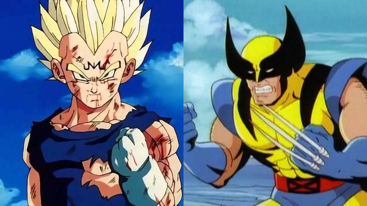 Artista mostra confronto entre Vegeta, de Dragon Ball, e Wolverine de X-Men