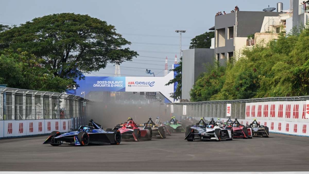 Formula E advertises its alignment with the international carbon neutrality standard