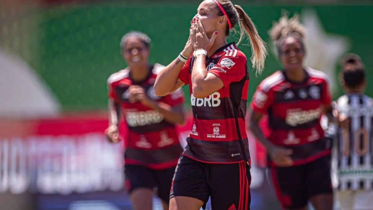 Flamengo divulga escalação para jogo contra o Santos, pelas quartas do  Brasileirão Feminino - Coluna do Fla
