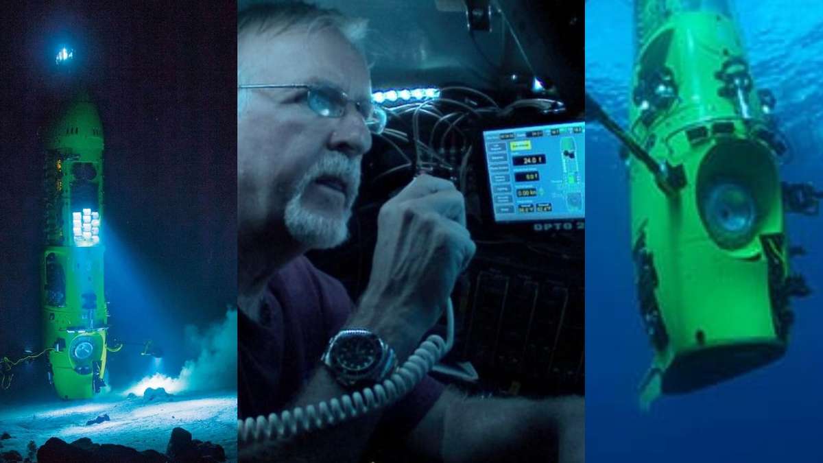 Submarino usado por James Cameron para filmar 'Titanic' era bem