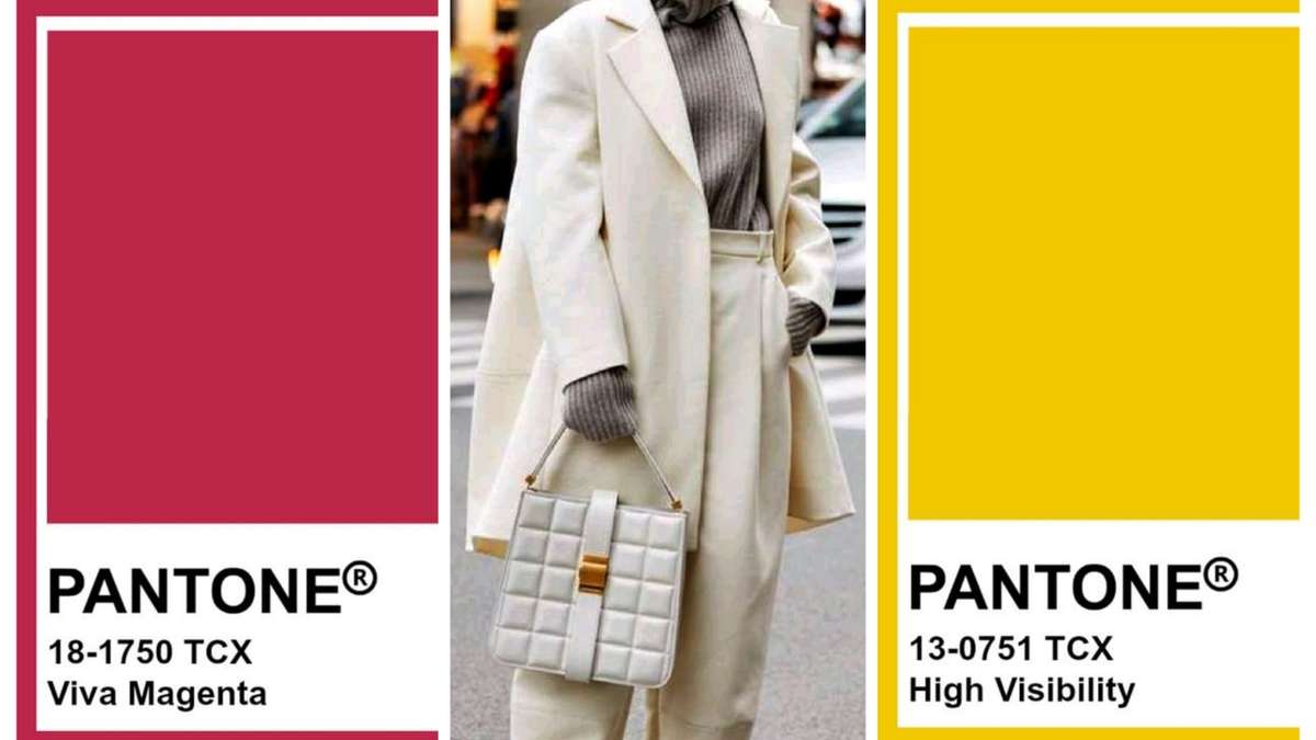 Confira as 10 cores na paleta outono inverno 2023 New York: 🎨 PANTONE  18-1552 - Lava Falls 🎨 PA…