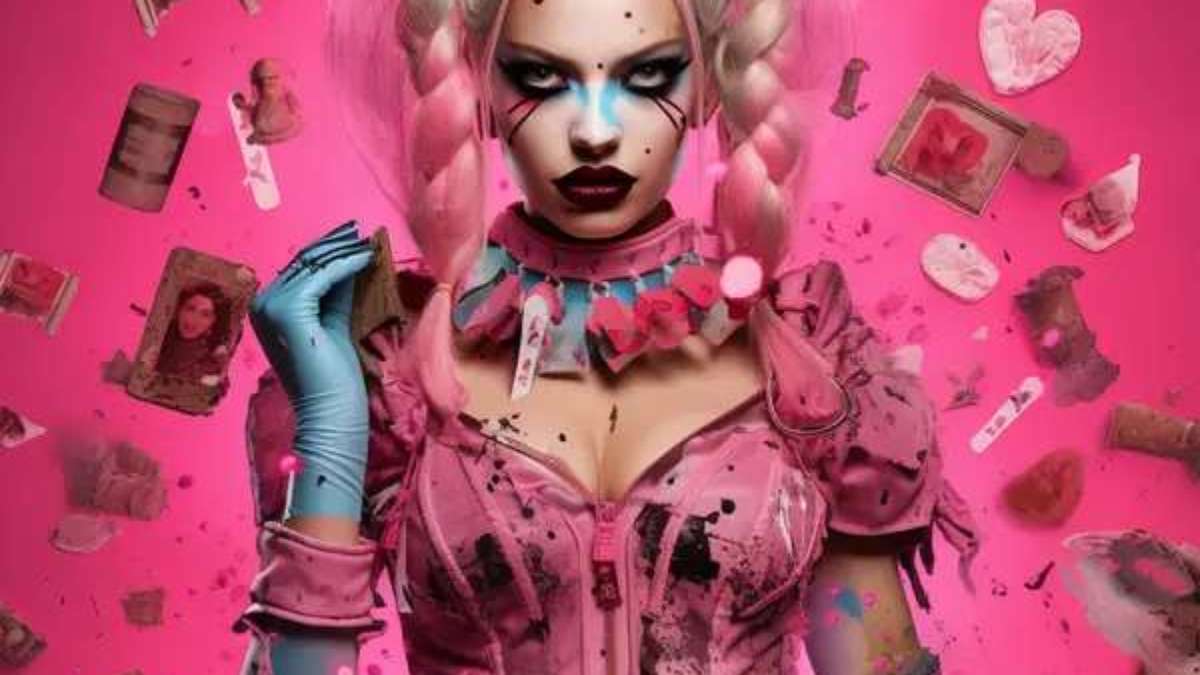 E se a Barbie virasse Arlequina? Inteligência artificial promove crossover  entre as personagens icônicas de Margot Robbie