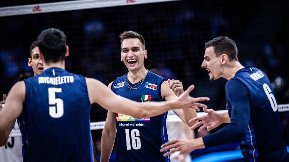 With a game of games, Italy have overtaken Argentina and face the USA in the VNL semi-finals