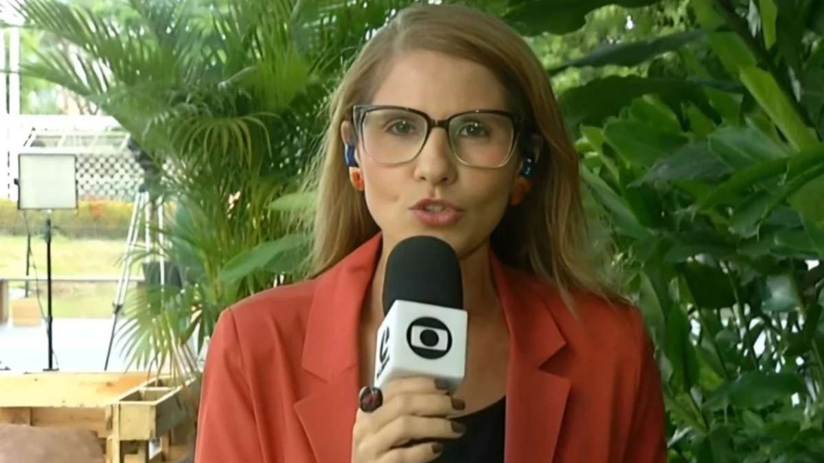 Jornalista da Globo engasga ao vivo e desespero toma conta