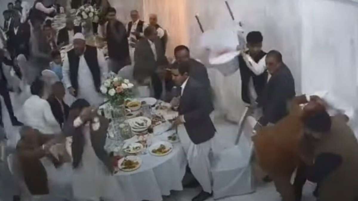 An Indian wedding ends in a fight in England