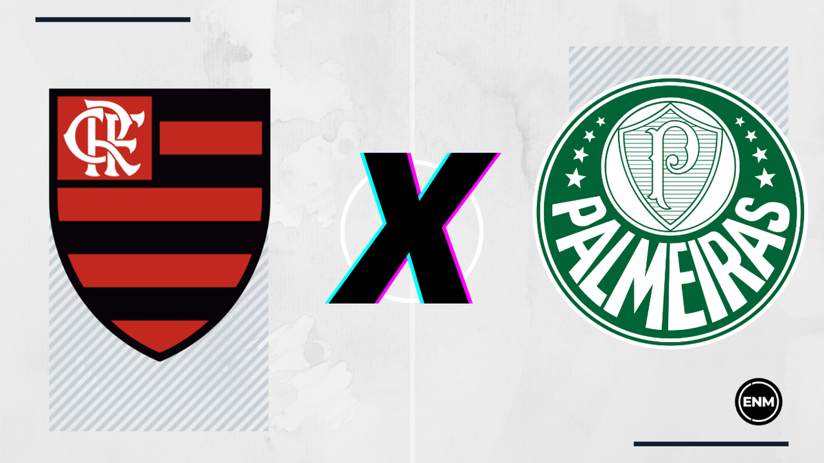 Onde assistir, palpites e escalações de Flamengo x Palmeiras