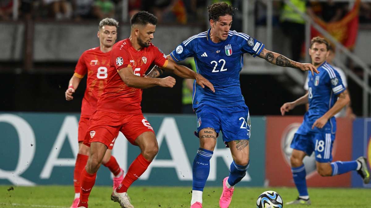 L’Italia pareggia con la Macedonia del Nord e si prepara alle qualificazioni