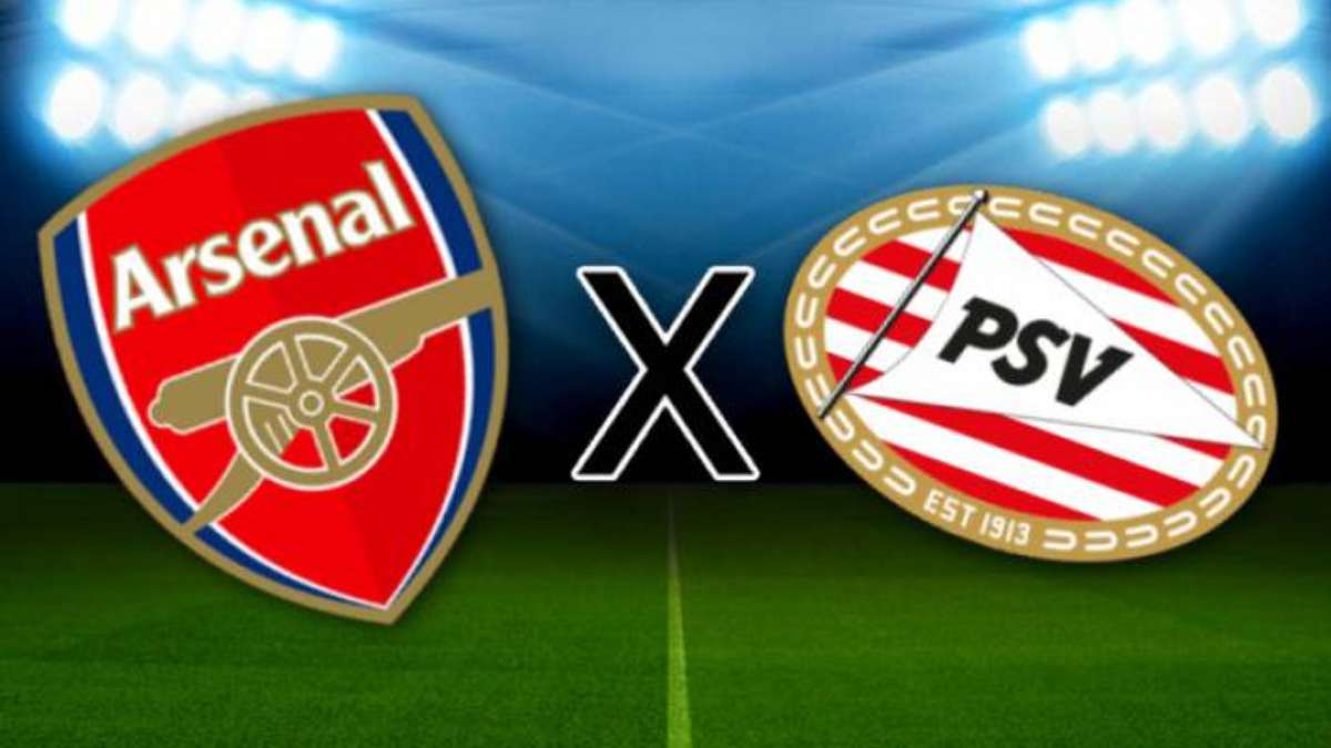 Assista ao jogo Arsenal x PSV hoje (20) pela Europa League