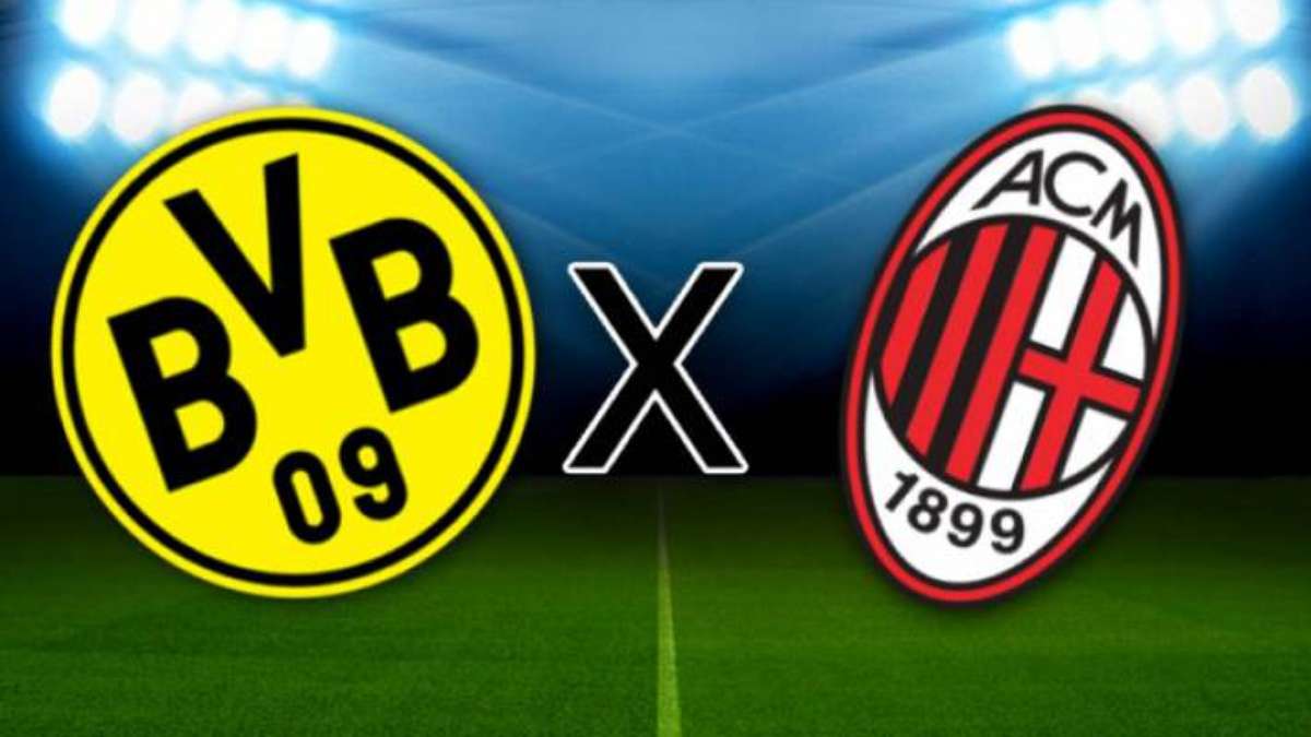 Milan x Borussia Dortmund: onde assistir ao vivo o jogo de hoje