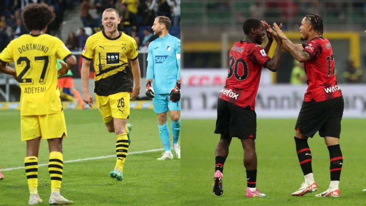 Milan x Borussia Dortmund: onde assistir ao vivo o jogo de hoje