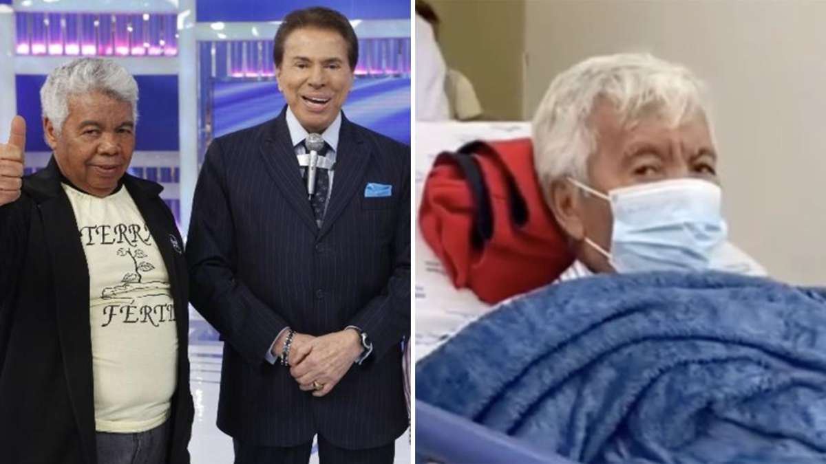 Veja estado de saúde de Roque, assistente de palco de Silvio Santos,  internado às pressas