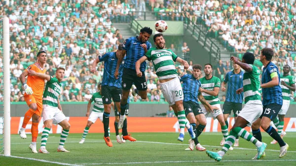 Atalanta segura pressão e vence Sporting na Liga Europa