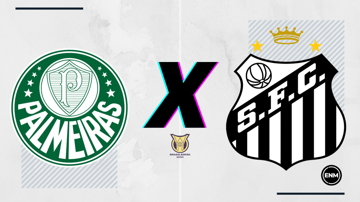 PALMEIRAS X SANTOS TRANSMISSÃO AO VIVO DIRETO DE BARUERI - CAMPEONATO  BRASILEIRO 2023 