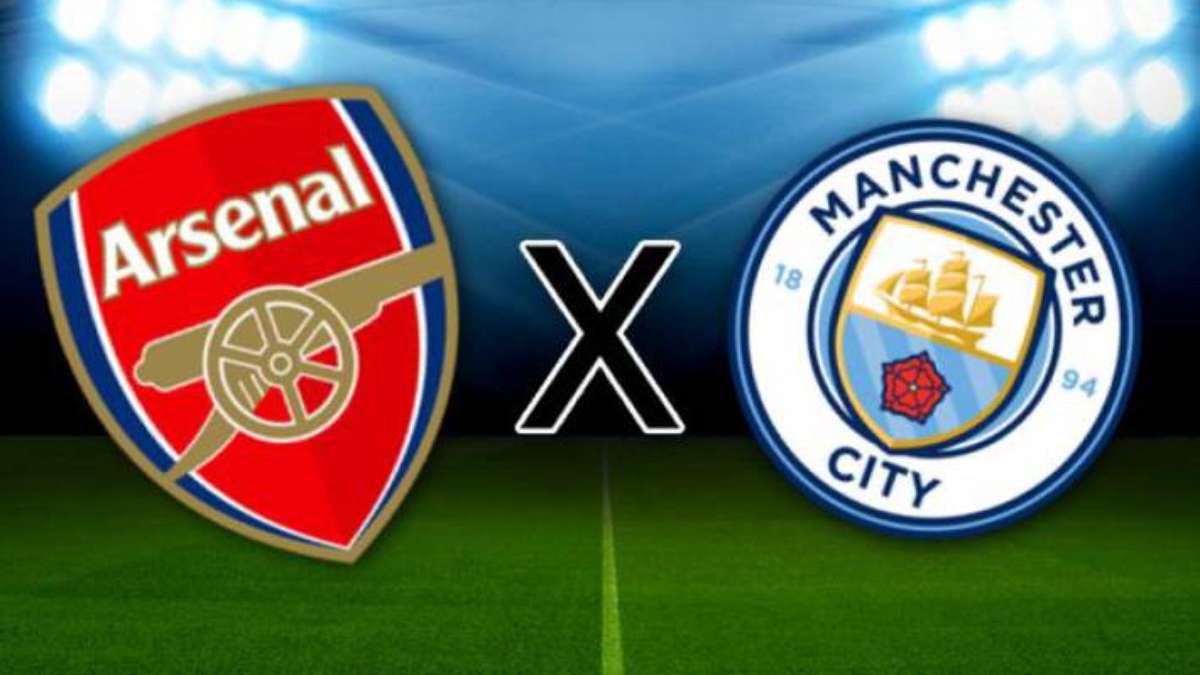 Arsenal x Manchester City: onde assistir e horário do jogo que vale a  liderança do Inglês, futebol inglês