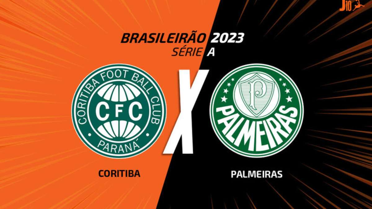 CORITIBA X PALMEIRAS TRANSMISSÃO AO VIVO DIRETO DO COUTO PEREIRA -  CAMPEONATO BRASILEIRO 2023 