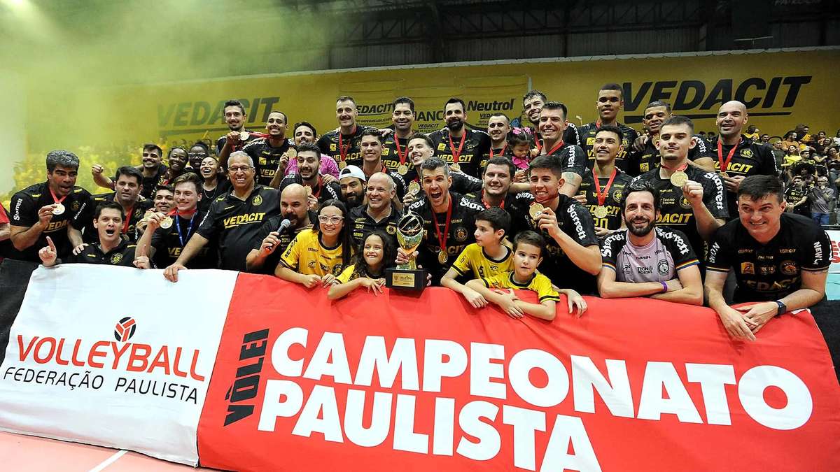 Vedacit Vôlei Guarulhos supera Suzano e conquista o Campeonato