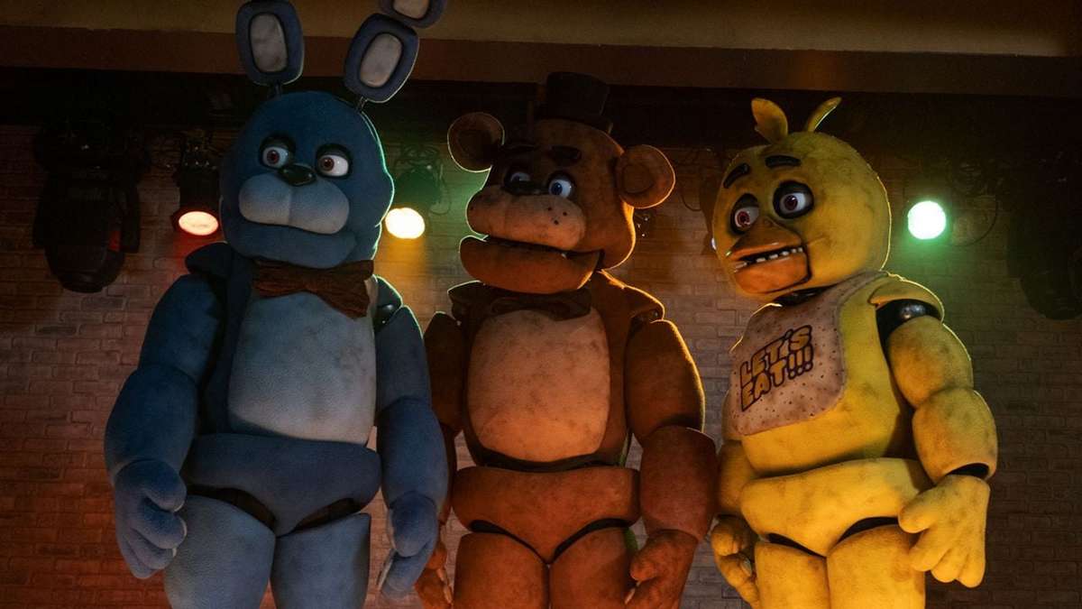 fnaf nomes dos animatronics