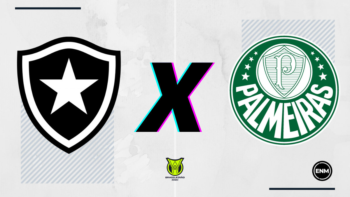 Botafogo x Palmeiras: informações, estatísticas e curiosidades – Palmeiras