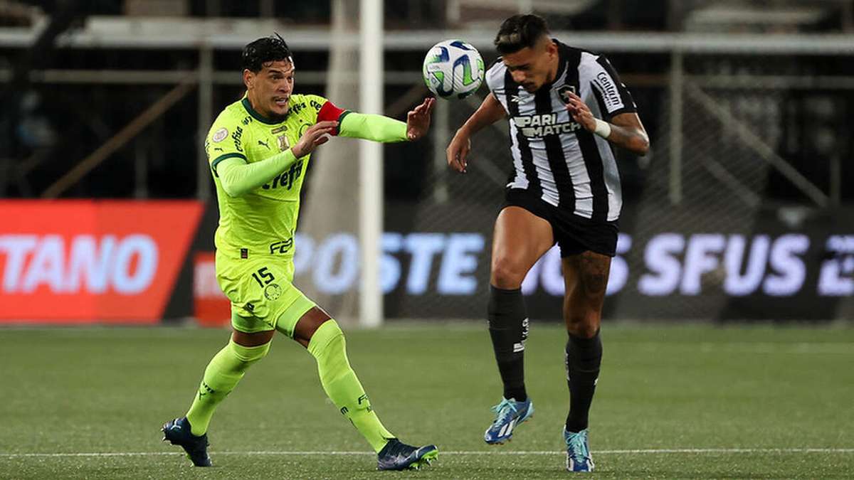 Palmeiras reverte 3 a 0 e vira sobre o Botafogo em jogo histórico