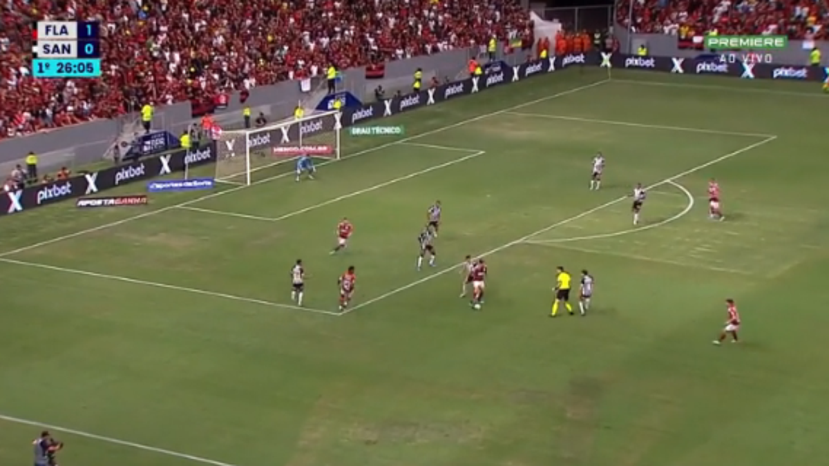 VÍDEO: Melhores momentos: Flamengo 1 x 2 Santos (Brasileirão)