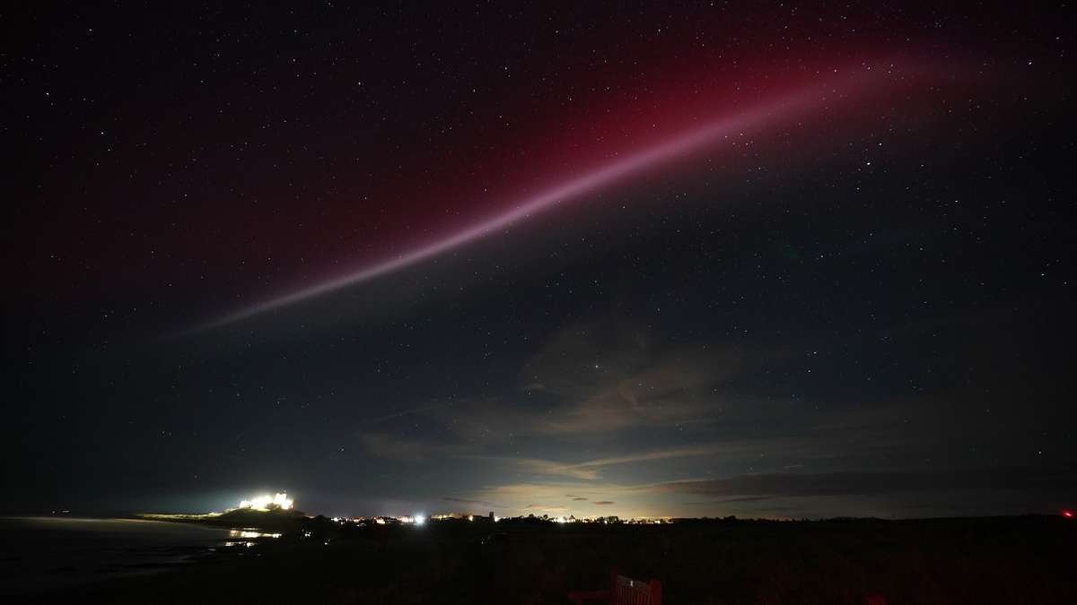 The Steve phenomenon, a rare “relative” of the aurora borealis, appears in the United Kingdom;  See photos