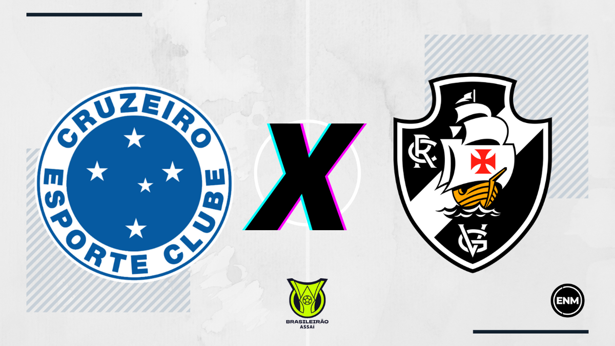 Vasco x Cruzeiro: onde assistir, horário e escalações pelo Brasileiro