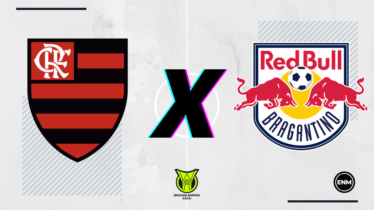 Flamengo x Red Bull Bragantino: onde assistir, horário e escalações