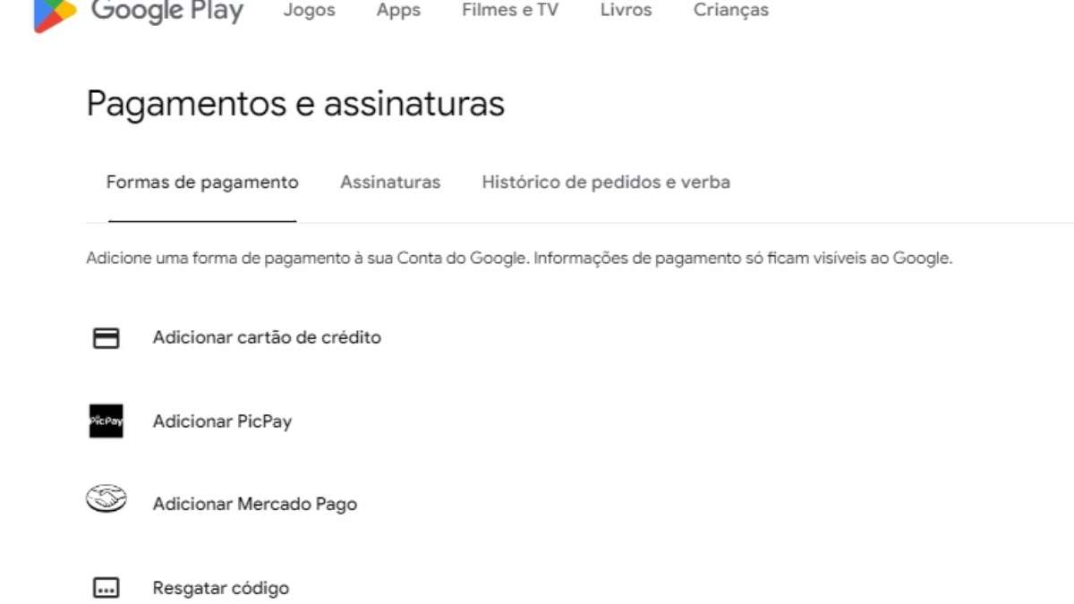 Gift card da Google Play Store: como resgatar o crédito e usar o saldo -  Canaltech