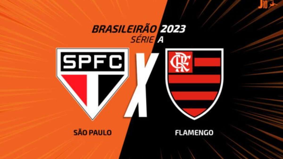 SÃO PAULO X FLAMENGO AO VIVO - 38ª RODADA - BRASILEIRÃO 2023