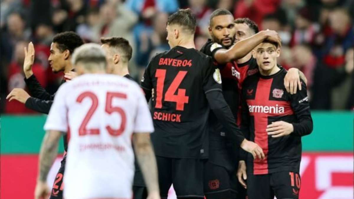 Leverkusen besiegte Fortuna Düsseldorf und erreichte das DFB-Pokalfinale