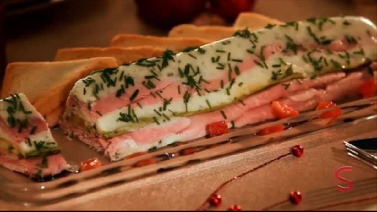 Terrine de Presunto Royale e Queijo de Cabra