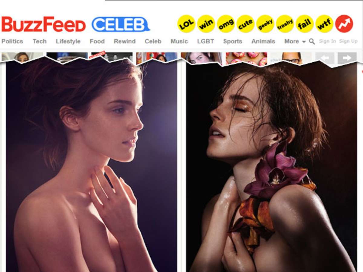 Emma Watson posa nua por livro que celebra beleza natural