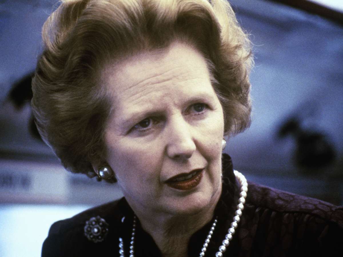 Margaret Thatcher, a 'Dama de Ferro', marcou a vida política britância