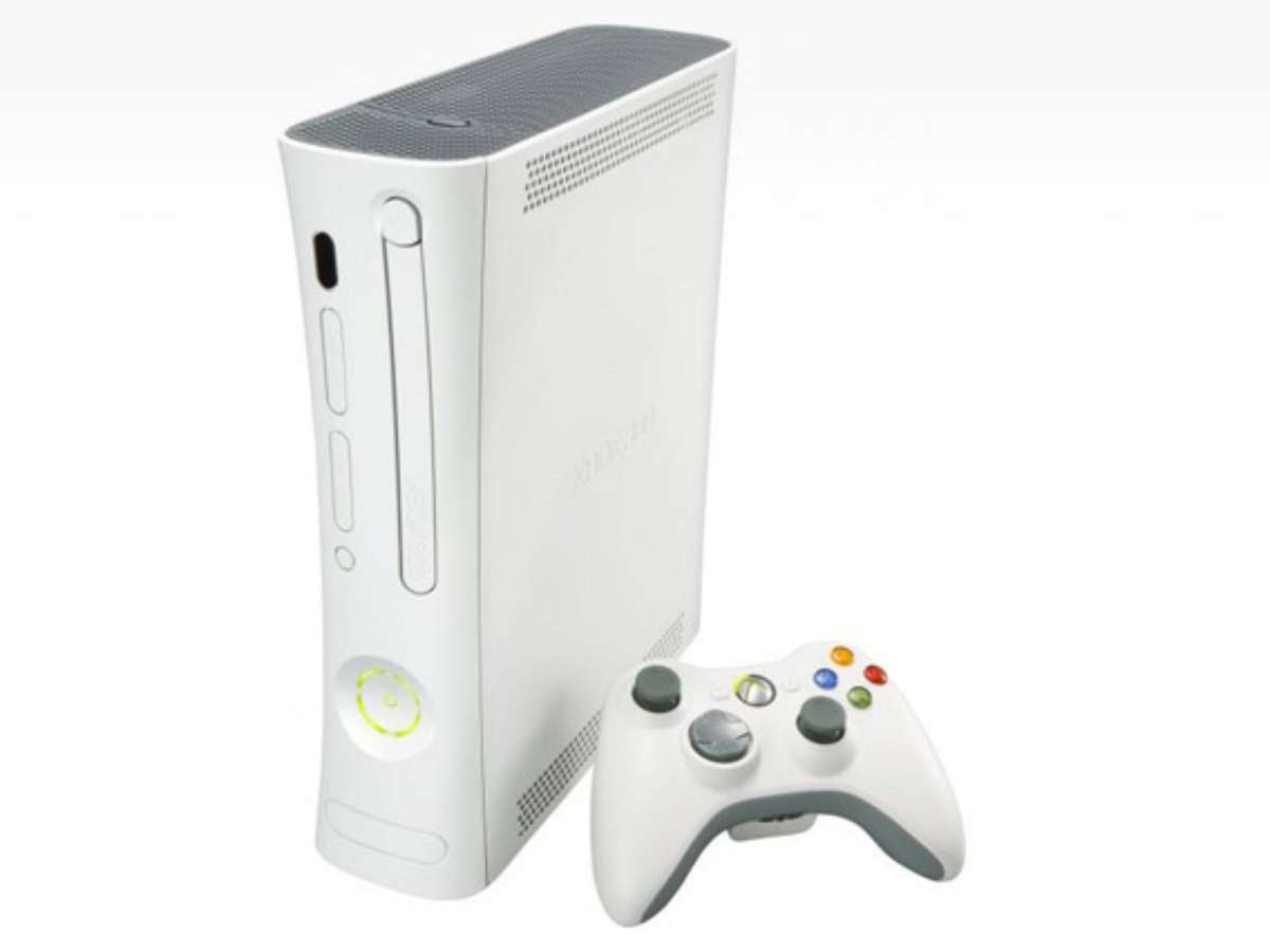 Microsoft - Xbox 360 Branco Na Caixa - Magic Domain - Mais de 10