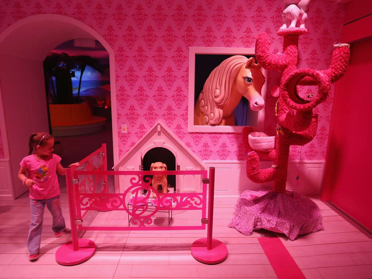 Barbie real barbie e sua casa