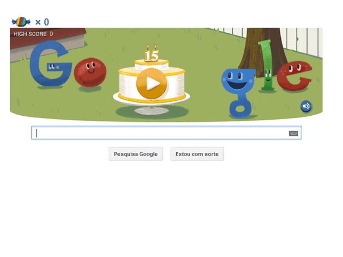 Google comemora 15 anos com doodle jogável; lembre 10 games de sua