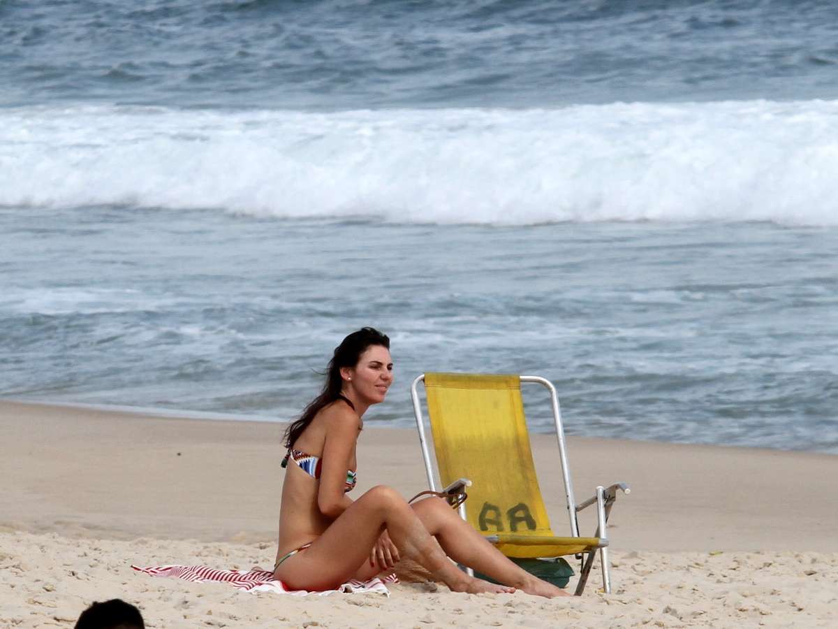 Foto: Glenda Kozlowski acompanhava a seleção brasileira na