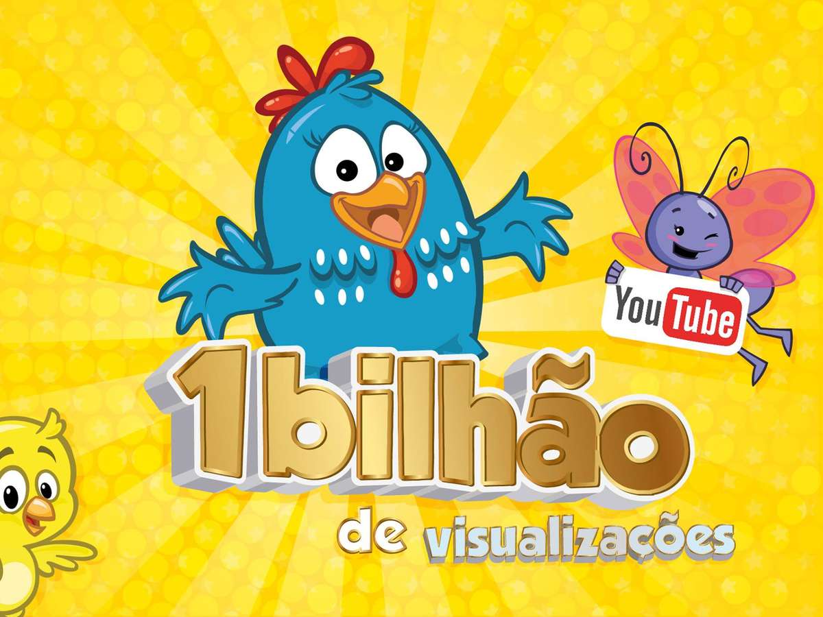 Com 33 vídeos, Galinha Pintadinha ultrapassa 1 bilhão de acessos