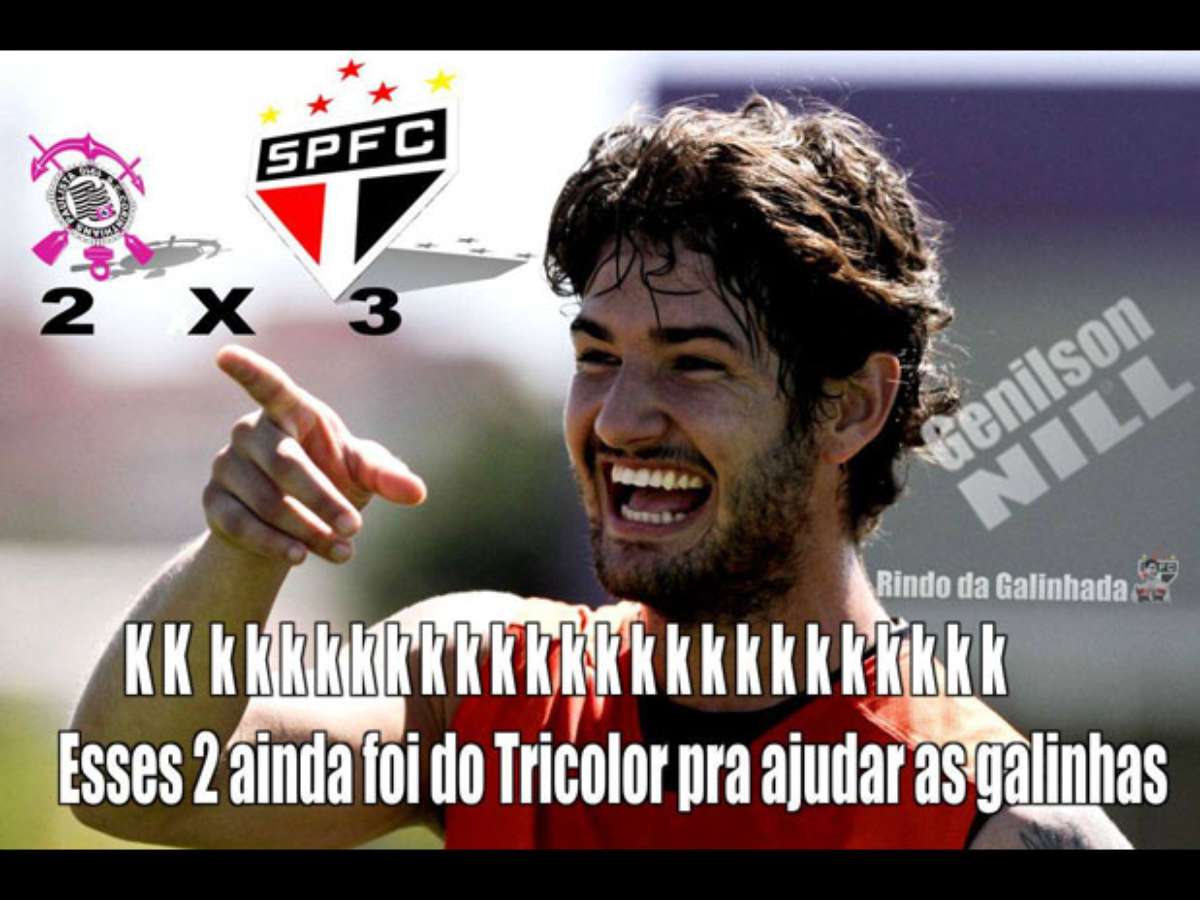 Memes da derrota do São Paulo para o Corinthians